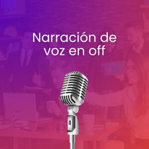 Narración de voz